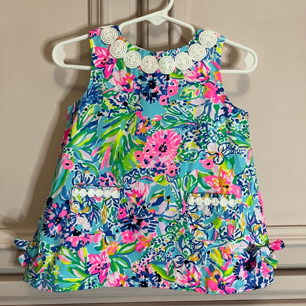 Lilly Pulitzer Baby Lilly Knit Shift Dress 12-18M